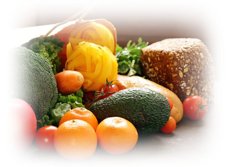 grocery selection of groceries